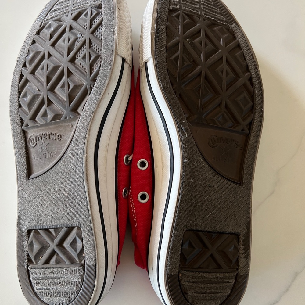 Converse Red Sneakers - Picture 4 of 6